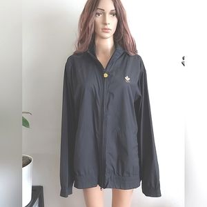 Vintage HBC Olympics black unisex light track jacket